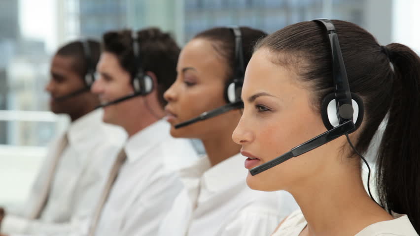 Image of multiple customer service reps